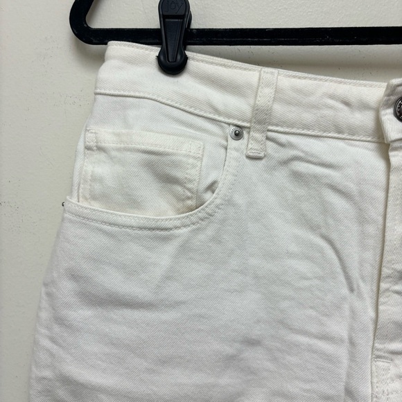 Everlane The Curvy Cheeky Jean In Bone White Crop - Picture 3 of 14